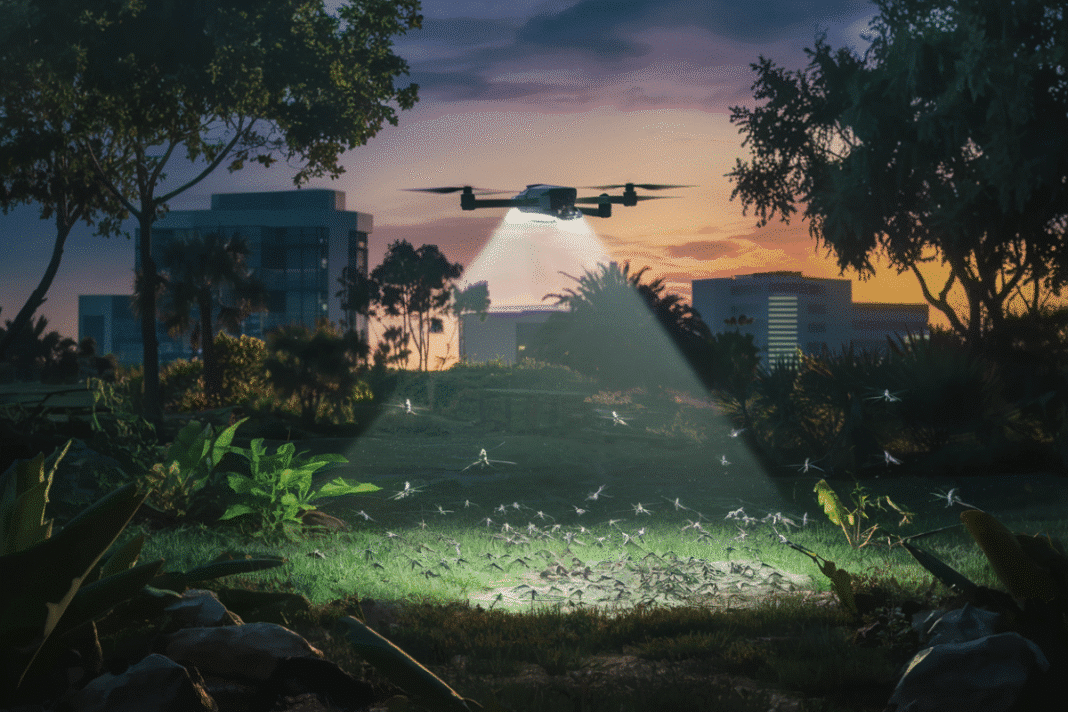 Les drones anti-moustiques en floride  Entre espoir scientifique et débat éthique